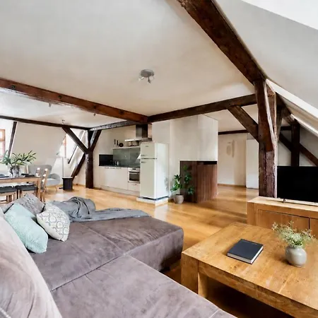 Lovely Loft With Views Near Charles Bridge By Easybnb Premium Apartment